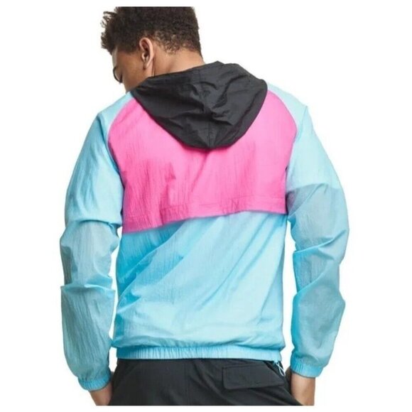 Champion Mens Packable Manorak Colorblock Windbreaker Jacket Size Small Pullover - Picture 4 of 16
